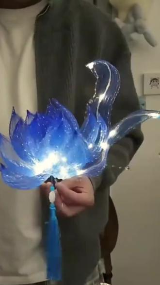 视频同款DIY悬浮莲花灯拍照道具diy材料包创意灯笼#元宵 #花灯 #好物 #好物推荐🔥 #好物分享