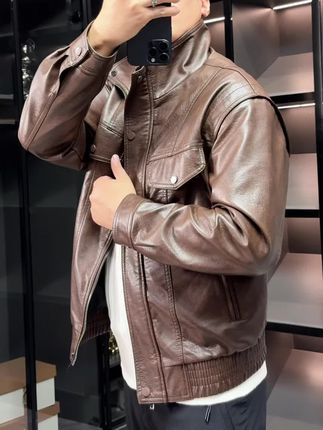 #皮衣夹克 #男士外套 #夹克外套 #皮衣控 #皮夹克