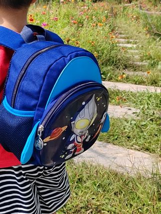 #书包1-3岁男宝奥特曼游玩背包,幼儿园3-6岁儿童可爱大容量双肩包! #开学必备 #出门必备 #双肩包 #背包