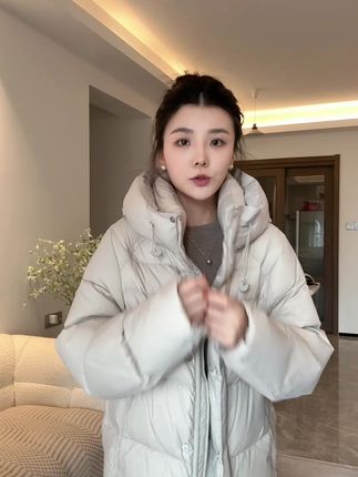 这个白鹅绒羽绒服真的是冬天的必备#白鹅绒#羽绒服