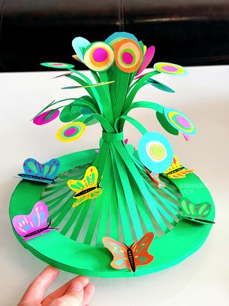 🌸春日花环帽|纸壳+卡纸就能做的神仙帽子! 🛠材料准备:
彩色卡纸、硬纸板、剪刀、美工刀
双面胶、热熔胶、彩色马克笔、绳子
👒制作步骤:
1️⃣ 花朵部分:彩色卡纸剪出不同大小、不规则的圆形,挑2-3个颜色叠起来用双面胶粘住,一朵一朵小花就完成啦🌼
2️⃣ 藤蔓部分:绿色卡纸裁成1cm宽的长条(多备一些),用热熔胶均匀粘在硬纸板圆环上,再把所有长条聚拢到顶部,用卡纸扎紧固定🌿
3️⃣ 组装花朵:把做好的小花随意粘在伸出来的“藤蔓”上,错落有致更好看~
4️⃣ 点睛之笔:卡纸剪几只彩色小蝴蝶,粘在帽檐边,再用马克笔画点细节🦋
5️⃣ 最后在圆环两侧固定好绳子,一顶独一无二的花环帽就完成啦🎉
全程娃都超兴奋
做完直接戴上去公园踏青
回头率爆表📸
#亲子手工 #废物利用 #手工帽子 #春日diy #儿童手工教学 #巧手生活 #简单小手工 #儿童学画画 #自然美育