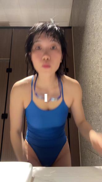 极简主义|游完泳,只做3步祛氯护肤 #vlog日常 #游泳去氯 #见人不如健身保养