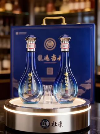 白水杜康龙运当头酒,五十二度浓香型纯粮酒,配料表只有水、高粱、小麦、大米,打开之后一股浓浓的窖香味,落口绵柔不辣喉,喝完之后不上头!你看这渐变蓝水滴瓶身的造型啊,是真的漂亮,就这样往桌上一摆,波光粼粼的,老上档次了。现在还送酒具,整箱发货!巨划算!不管是自己喝还是过年走亲访友送礼啊,都很不错。#白酒 #杜康 #白酒推荐#送礼佳品 #纯粮酿造