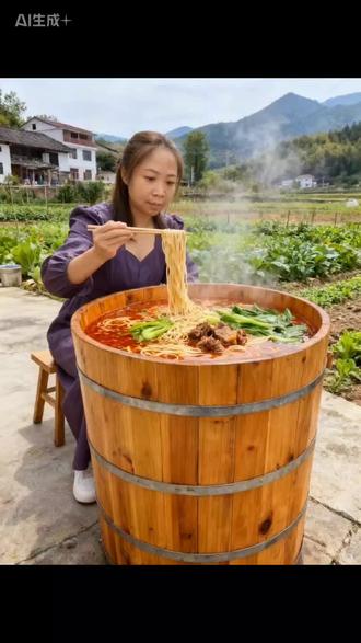 来来来吃面了,剪同款在左下角#剪映