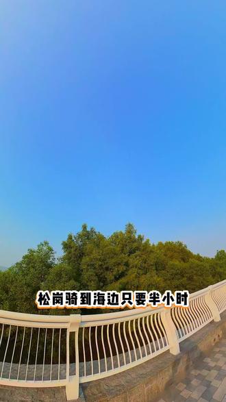 松岗最近最美的海。
#抖音运动班 #骑行#海边