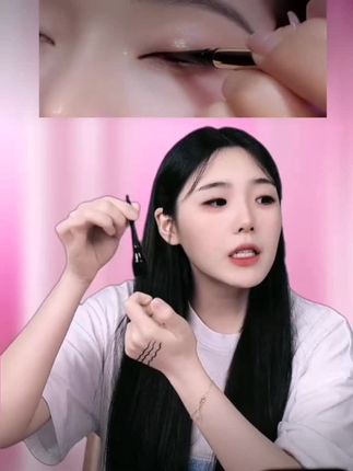 火烈鸟柔顺眼线液海绵头硬头棕色彩色防汗不易晕新手不易脱色黑色#火烈鸟#柔顺眼线液#海绵头硬头棕色#彩色防汗不易晕#新手不易脱色黑色