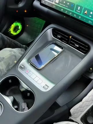比亚迪海狮06EV/dmi中控排挡无线充电面板保护垫硅胶防滑改装用品#好物推荐 #自用好物分享 #便宜好物 #爆款热卖中#超便宜超划算