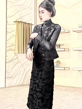 #穿出自信穿出美丽 #高级感穿搭 #女人味十足 #美搭尽显女神范#三件套套装