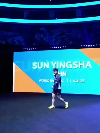 #我要上热门 好久不见,莎宝!#孙颖莎 #好久不见 #国乒