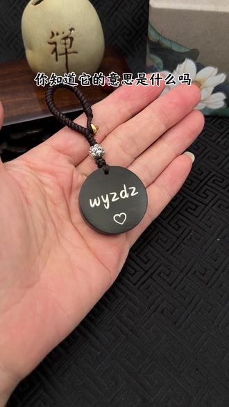 你知道wyzdz的意思是什么吗?#手工diy #触动心坎的那些话