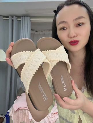 #上脚超舒服的高品质百搭小拖鞋#轻软舒适百搭显气质又好穿又好看