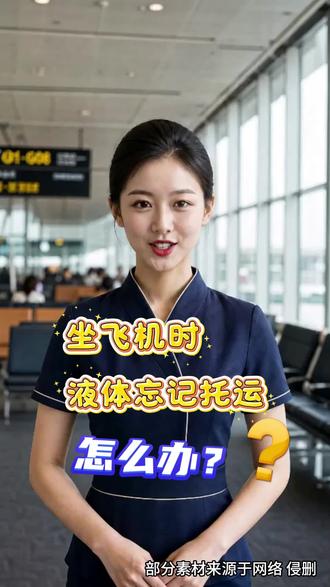 坐飞机液体忘记托运怎么办? #飞机冷知识 #飞机托运 #机票 #特价机票 #机票怎么买