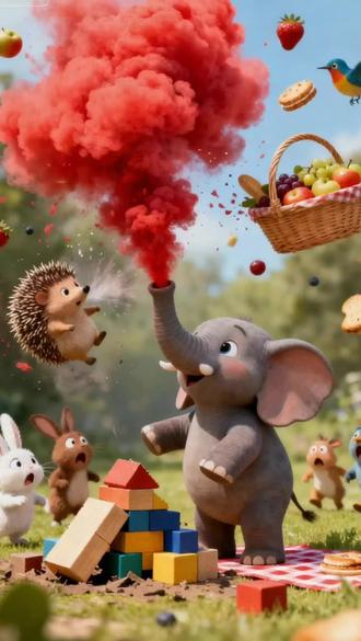 #儿童故事 小象的大脾气