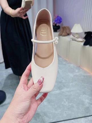 新款法式复古玛丽珍单鞋#穿出高级感 #女鞋推荐 #玛丽珍女鞋小个子增高 #时尚气质穿搭