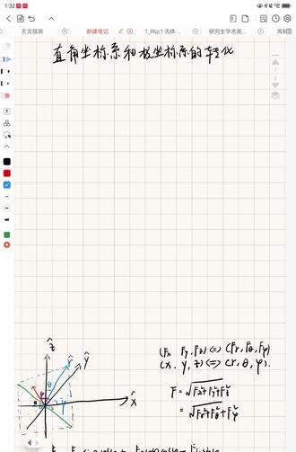 从直角坐标系到极坐标系的转化(简单但很重要!)#数学 #物理#高等数学#立体几何