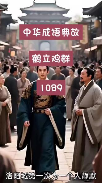 #上热门 #头条双星激励计划#中华成语典故 鹤立鸡群#@DOU+小助手