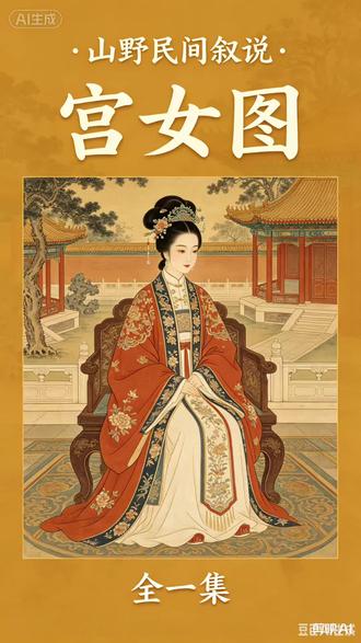 宫女图 | 她用画逃出深宫 | 本人原创解说,取材民间传说,仅供娱乐。 #山野民间叙说 #民间故事 #古风奇闻 #宫女图 #老故事