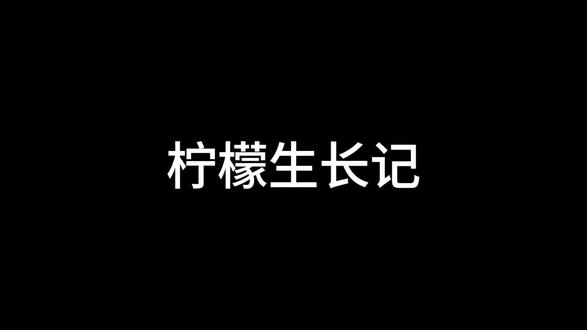柠檬生长记~#思维导图