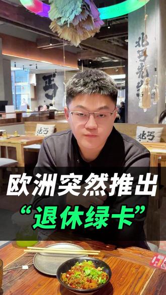 退休人士福利!100w存款证明办欧洲绿卡?! #欧洲移民 #欧洲身份 #欧洲绿卡