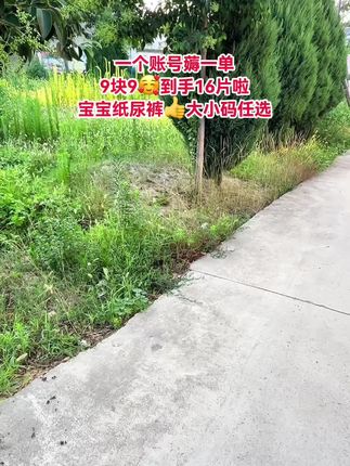 #一个账号只能薅一单 #宝婴美纸尿裤 #宝妈 #试用装 #尿不湿