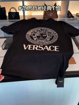 #范思哲Versace#男士经典T恤美杜莎大logo尺码全特价折上折国内现货#购物分享#好物推荐🔥#爆款热卖中
