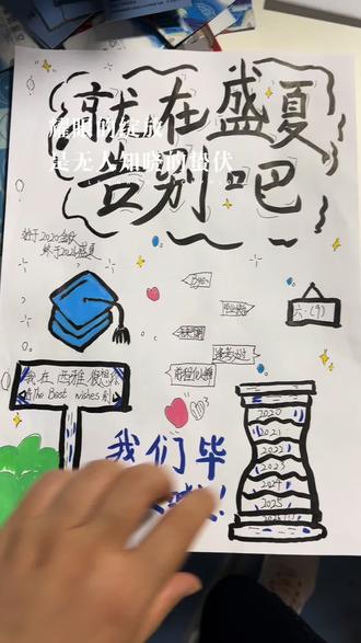 毕业手册 姐姐手绘小学六年纪念册#珍藏版的童年 #小学生活纪念册 #毕业手账 #小学纪念册