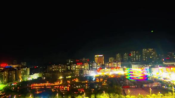 无人机表演#我爱家乡#手机摄影