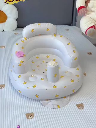 四到六个月是宝宝学坐的关键期,给宝宝安排了这个充气#学座椅,每天坐一会锻炼背部肌肉,可以折叠收纳不占空间,还好清洗#母婴好物 #宝宝学坐#宝妈带娃解放双手#带娃好物
