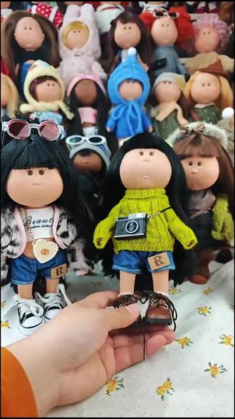 超萌西班牙土豆娃娃,换装乐趣停不下来! #万物皆可粉嘟嘟 #土豆娃娃