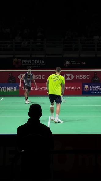 小波波夫与帕尼查蓬 #羽球竞技精彩瞬间 #世界羽联比赛 #羽毛球 #波波夫羽毛球 #帕尼查蓬