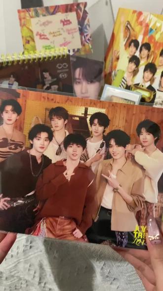 妮儿 你真觉得晚开箱会有隐藏是吧#时团#开箱 #周边 #2026台历