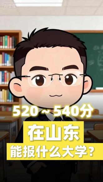 在山东,520-540分能上什么学校? #山东考情 #山东高考报志愿 #山东本科 #山东高考生 #济宁高考咨询