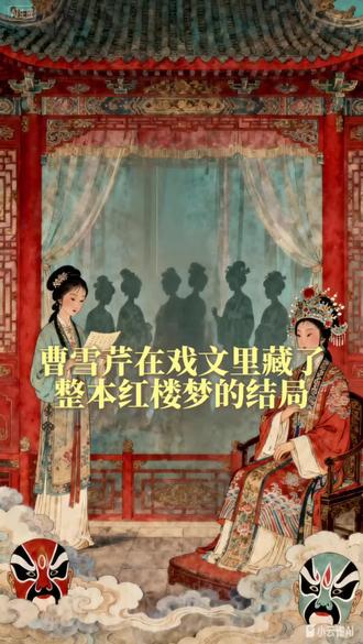 #深度解读红楼梦 曹雪芹在戏文里藏了一整本结局#文学密码#草蛇灰线#宝玉出家
