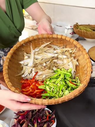 安徽特产淡水小毛鱼干#乡村味道 #舌尖上的味道 #土特产 #家乡特色