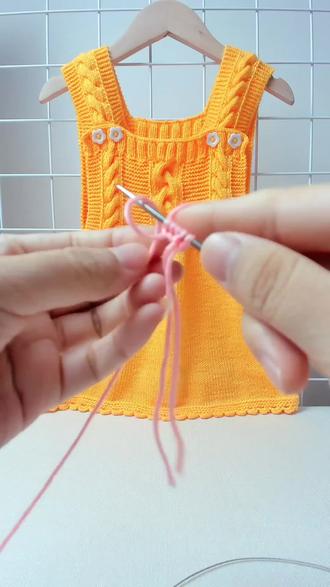 轻松编织美裙,手工麻花连衣裙材料包来啦!