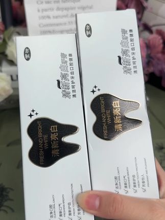 莺妆牙膏,清新亮白,含益生菌,呵护牙龈,缓解松动,有效净白健齿#亮白功效 #牙龈健康 #牙齿健齿 #益生菌助益