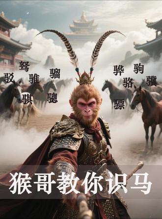 骐骥骅骝骆驳驽骊骢骓,这么多马你分得清吗? #坐骑 #马 #传统文化 #猴哥来了 #孙悟空