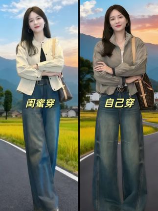 🧥早秋王炸!格子拼接外套美到犯规✨  姐妹们👋,今天必须给你们安利这款让我一眼心动的宝藏单品——欧洲站2025早秋新款格子拼接短外套👏!版型绝了,上身瞬间显瘦十斤💃,设计感直接拉满💥。  🌈撞色格纹超吸睛,复古又时髦;🎽落肩剪裁不挑身材,微胖姐妹也能驾驭;👗短款长度卡得刚好,配高腰裤腿长一米八🤩!日常通勤、约会逛街都合适🛍️,随便一套就是氛围感女神👸。 #早秋穿搭 #显瘦外套  #普通人韩女感速成穿搭#秋冬韩系氛围感穿搭公式#时髦穿搭 @生活服务热点中心 @DOU+上热门 @DOU+小助手