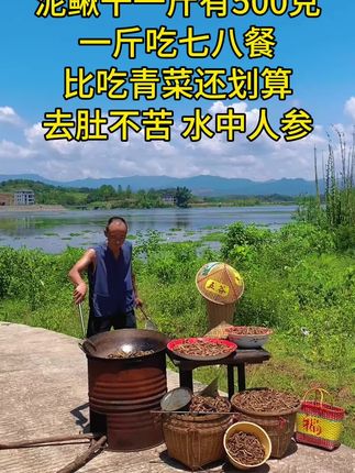 渔民自家小土货,无骨无刺去肚不苦,没有泥沙,下饭下酒炒菜炖汤煮火锅,开胃又好吃,万绿湖客家风味#泥鳅干#优质农产品#妈呀太香了#农村美食