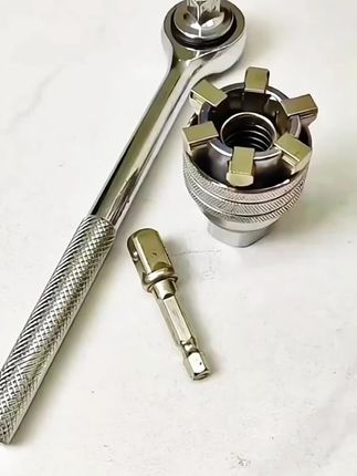 多功能转换接头夹头电动手动扳手电钻螺丝套头可调节魔术套筒工具#好物推荐🔥