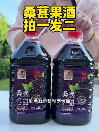 百伯利桑葚果酒#果酒#好酒推荐 #微醺时刻