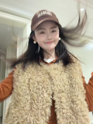 不起球不打结质感不错的,也挺厚实#马甲