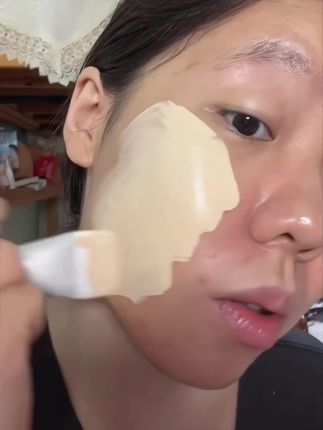 高遮瑕扒脸服帖不拔干的粉底液我给你们找来啦,我也没想到69块的粉底液竞会这么好用! #遮瑕粉底液 #持妆不假面#超好用的粉底液 #粉底液遮瑕持久