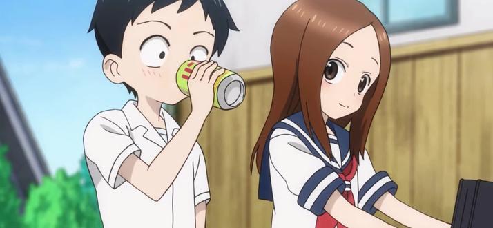 这算间接接吻对吧#擅长捉弄的高木同学 #高木同学 #纯爱