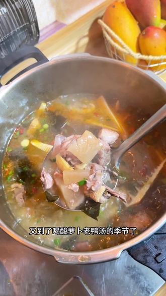夏天没胃口,就做这个酸萝卜老鸭汤 这是我们川渝人从小到大都爱喝的汤,做法也简单#懒人美食 #美食 #酸萝卜老鸭汤 #汤太太 #老鸭汤