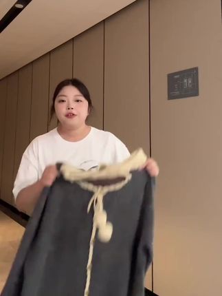 【大码】 280两件套系带针织毛衣半身裙套装裙女#秋冬穿搭#冬季必备 #针织衫#连衣裙#气质穿搭