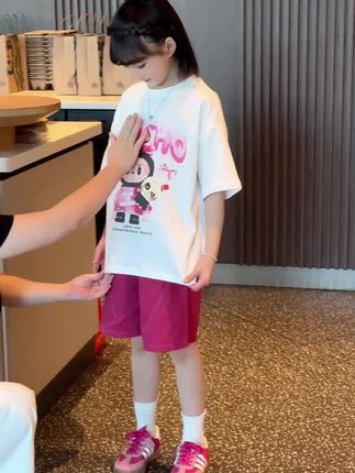 #夏季穿搭 #夏日穿搭 #套装穿搭 #纯棉t恤 #夏季套装