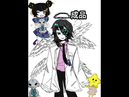 燃尽了,笔也干没电了#頭七怪谈 #童灵神 #莫承威 #画世界板绘过程 #请误盗用