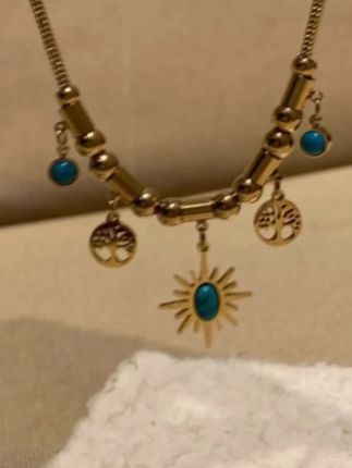 项链中古复古埃及阳光空气水治愈系项链#中古复古埃及项链 #治愈系阳光项链 #埃及元素复古链 #空气水主题项链 #中古治愈项链