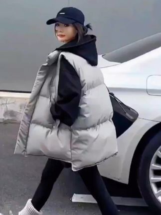 欧货新款保暖棉马甲女中长款秋冬爆款立领休闲百搭保暖马夹坎肩潮#秋冬穿搭#欧货时尚棉马甲外套#保暖又好看#谁穿谁好看